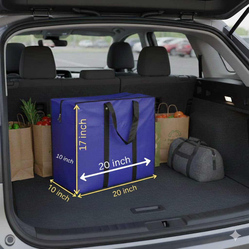 Storage Bag - Blue - 120 GSM - Non Woven