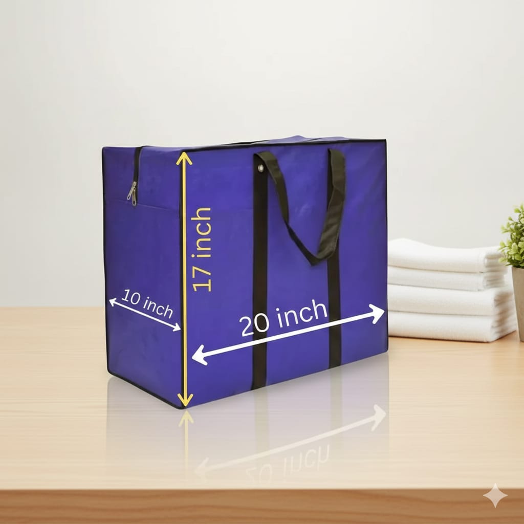 Storage Bag - Blue - 120 GSM - Non Woven